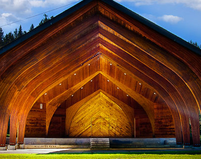 Bandshell at Millsite Park
